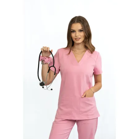 Bluzka medyczna SCRUBS MEDI TEDDY  - COSTA  VITAL PINK